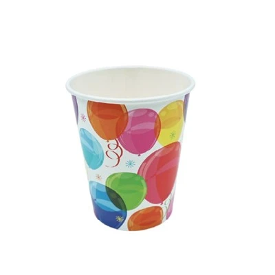 Vaso de papel impreso